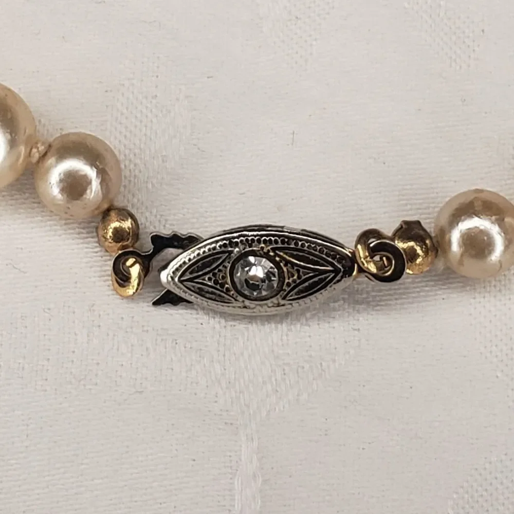 Vintage 50s pearl necklace - Picture 4 of 6